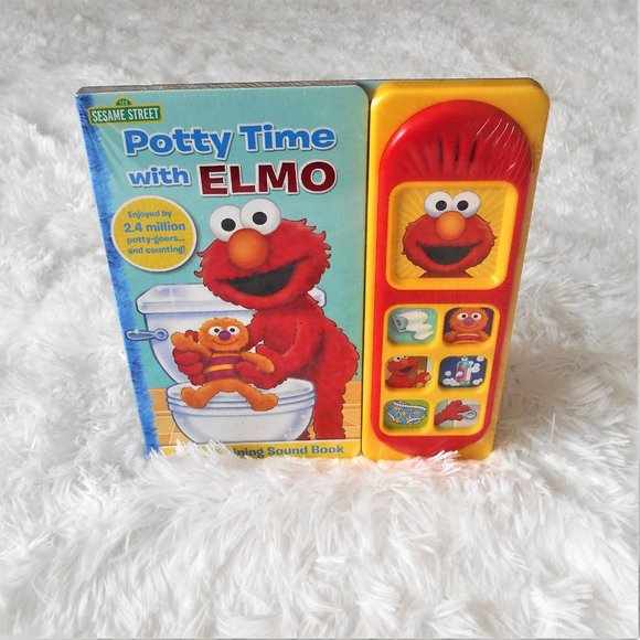 Sesame Street Potty Time with Elmo Play A Sound Book - Picture 6 of 11